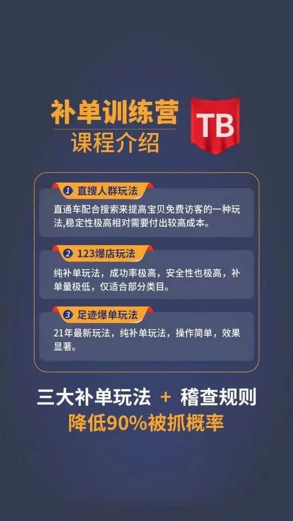 数据蛇淘宝2021最新三大补单玩法+稽查规则,降低90%被抓概率插图 数据蛇淘宝2021最新三大补单玩法+稽查规则,降低90%被抓概率插图